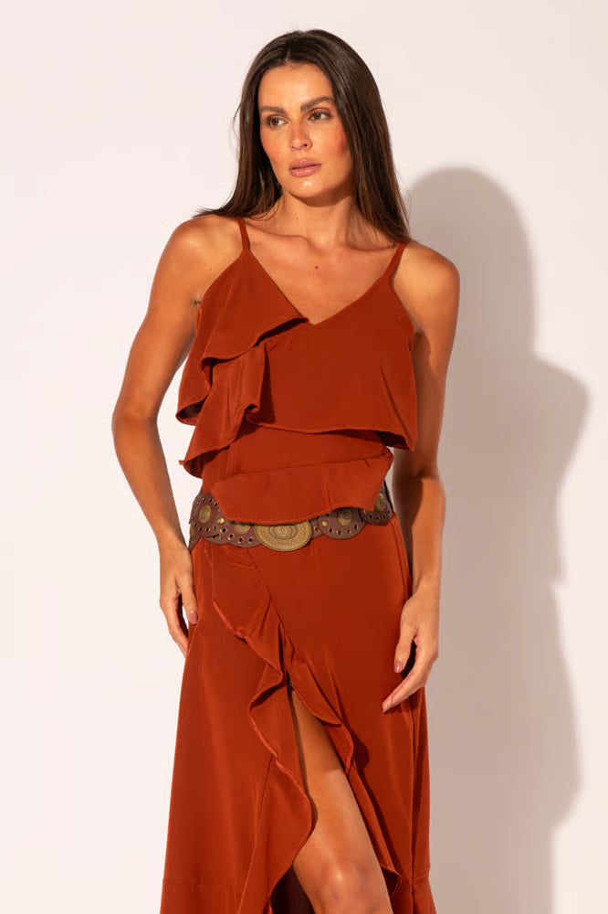 Vestido Longo Ariel Terra
