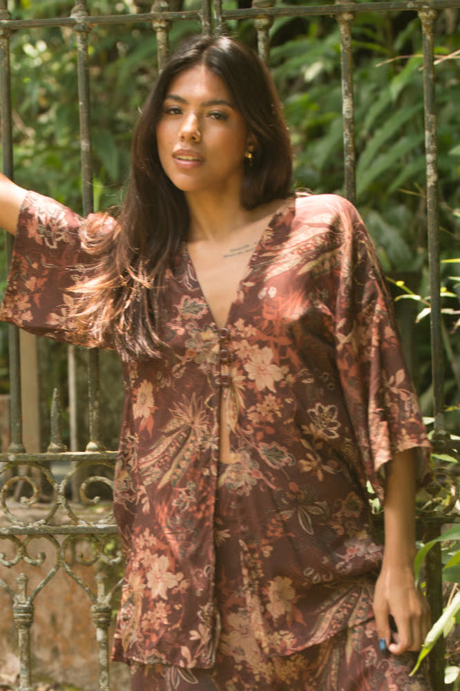 Kimono Liz Mediterrâneo