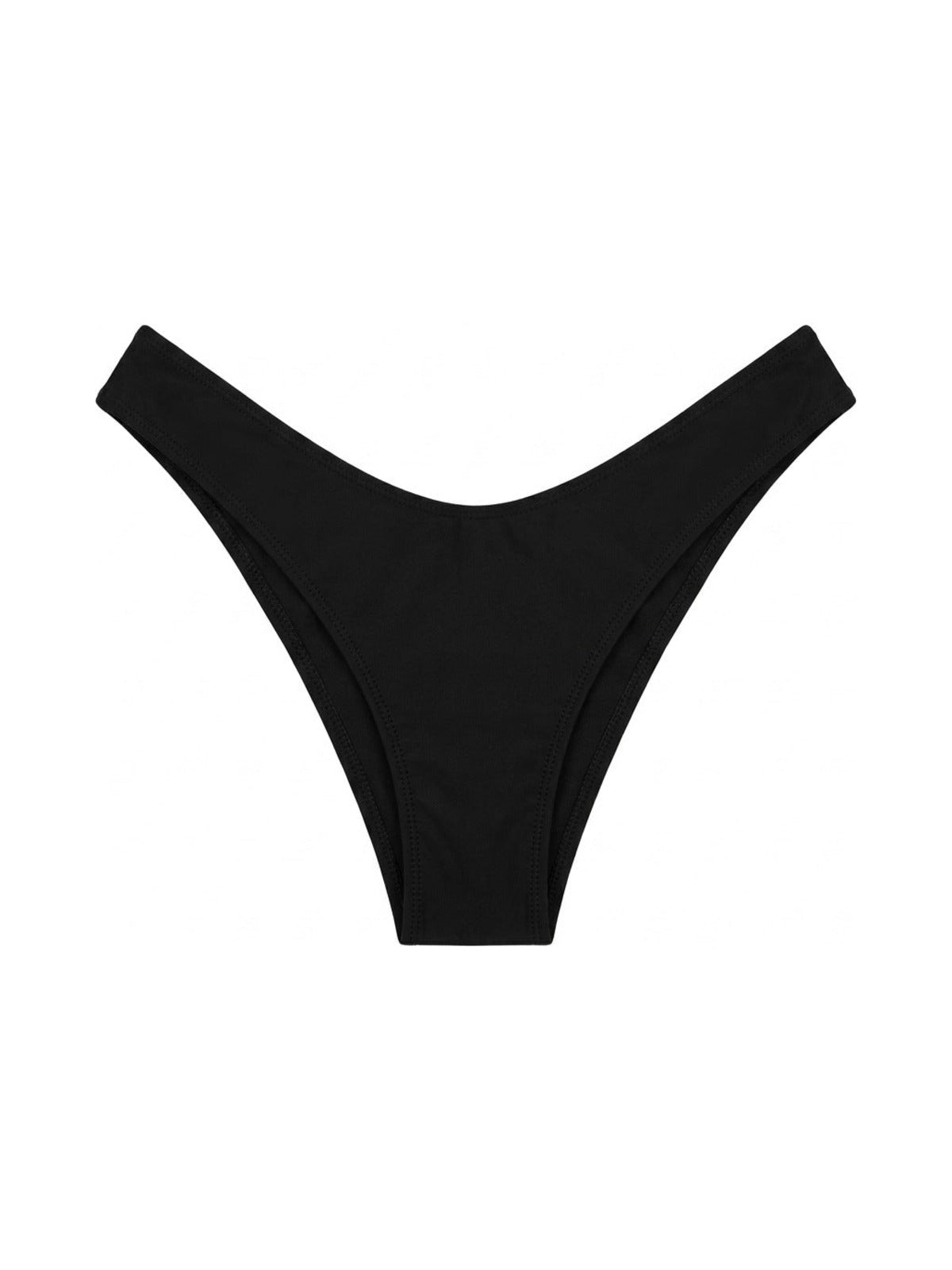 Calcinha De Biquíni Plus Size Fio Nicky Preta