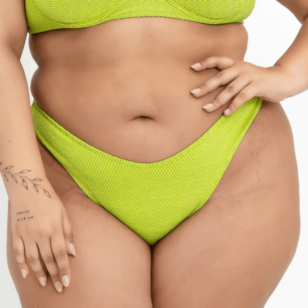 Calcinha De Biquíni Plus Size Asa Delta Camboja