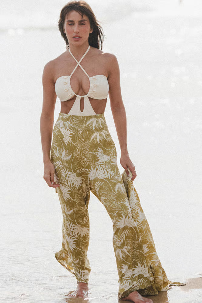 Calça Pantalona Luna Toscana