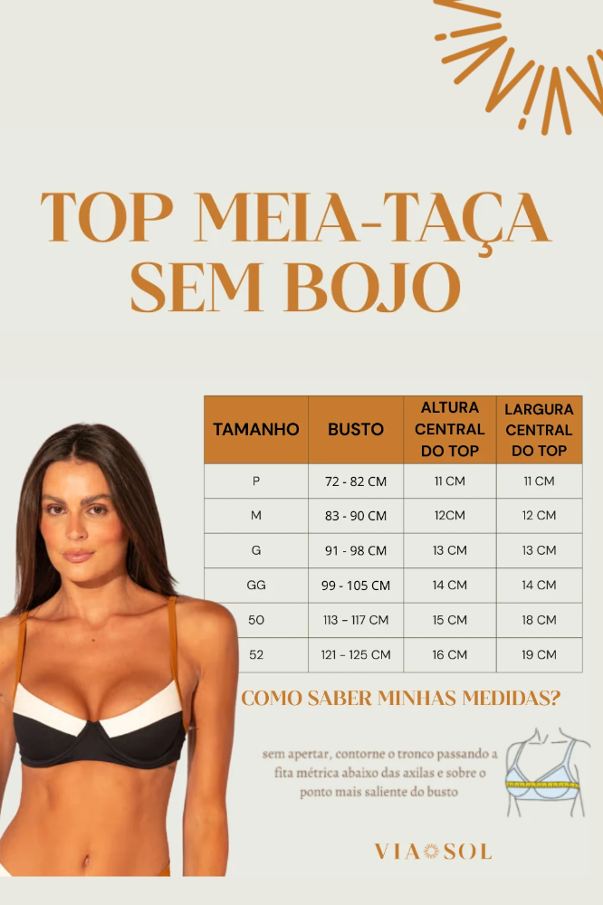 Biquíni Meia-Taça Malbec Plus Size