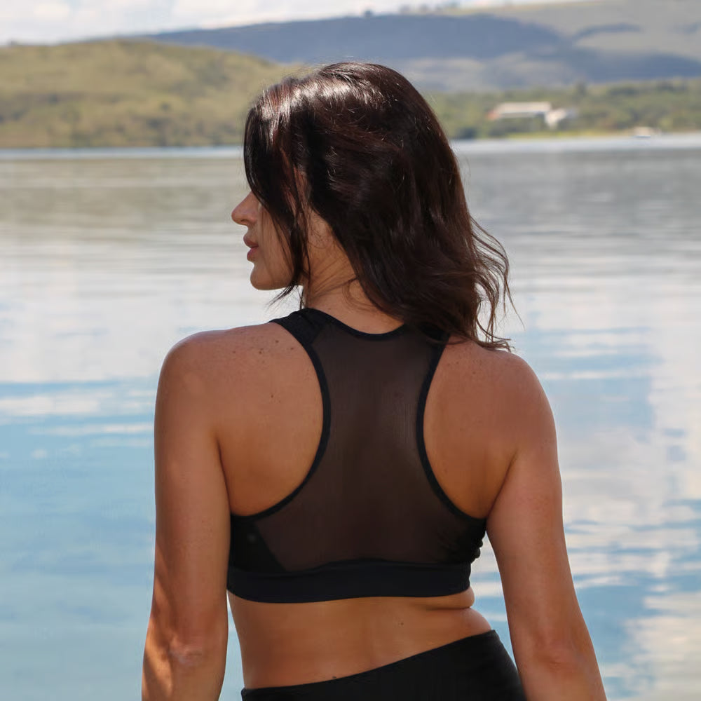 Top Tule Fitness Preto