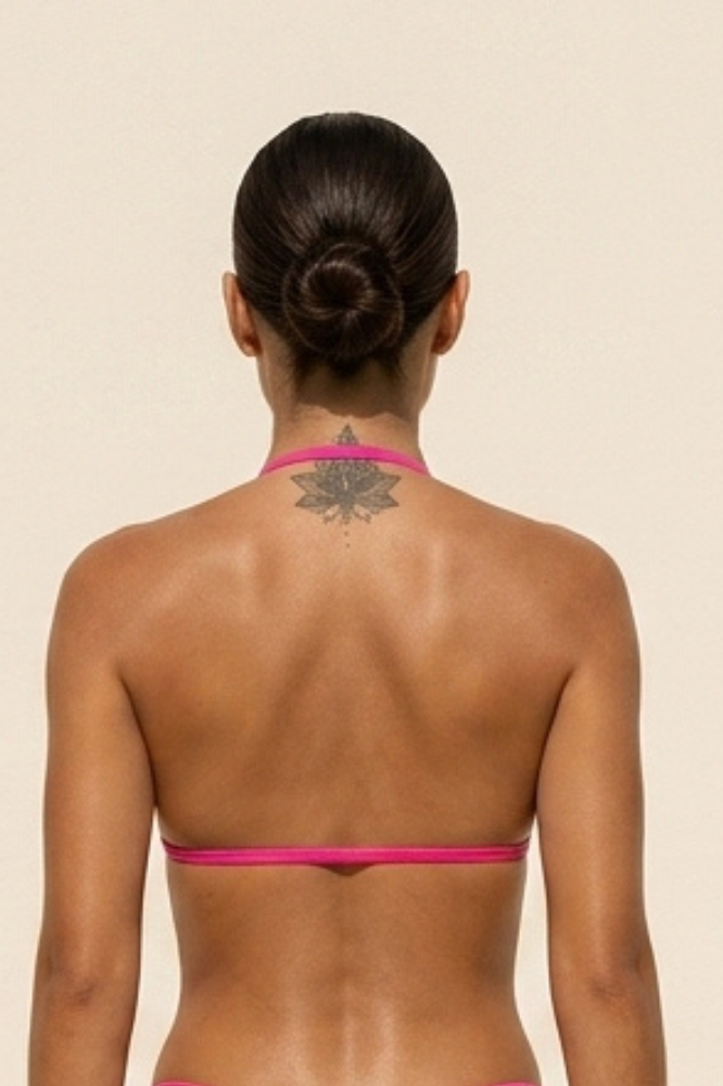 Top Cortininha Fita Pitaya