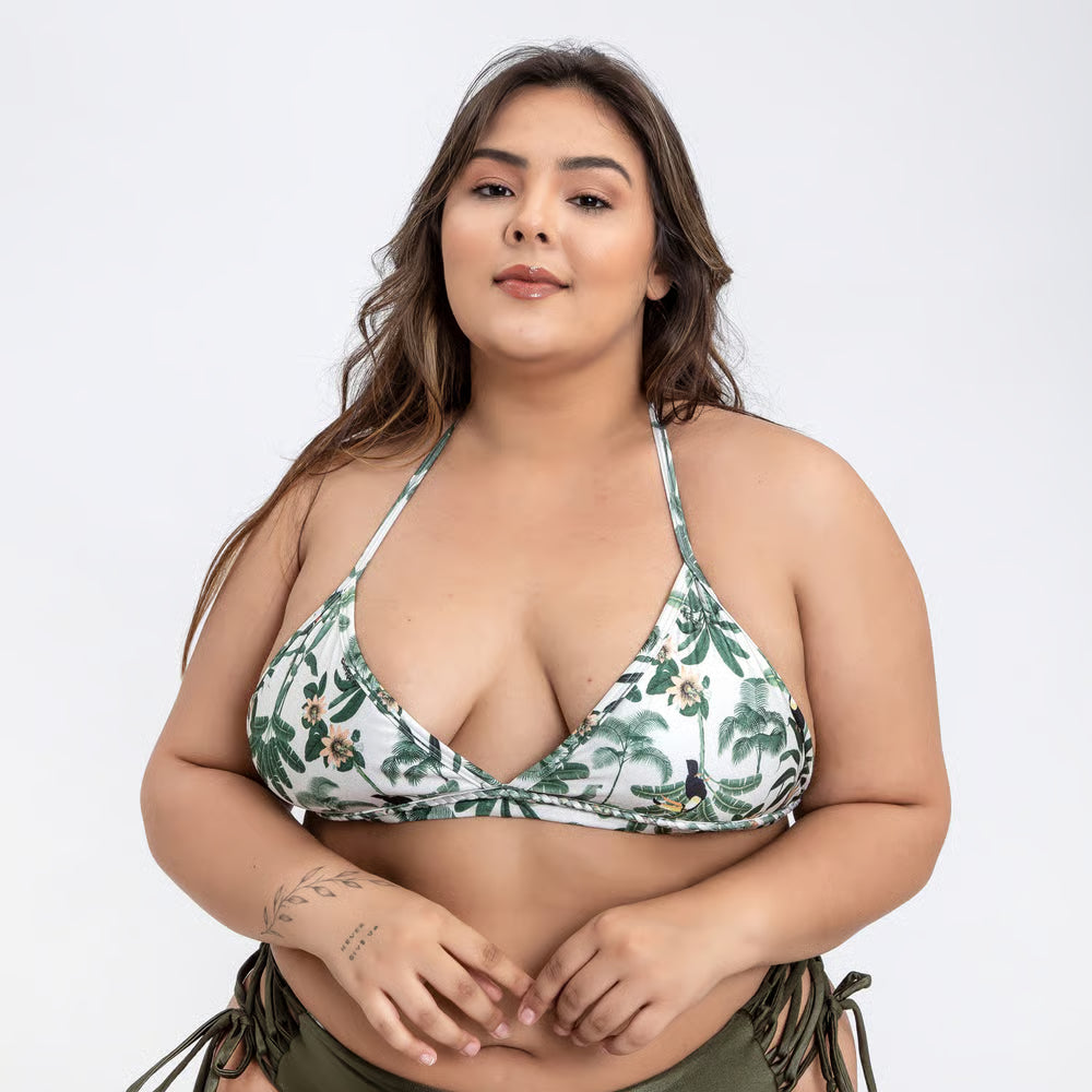 Top Biquíni Plus Size Trancinha Savan