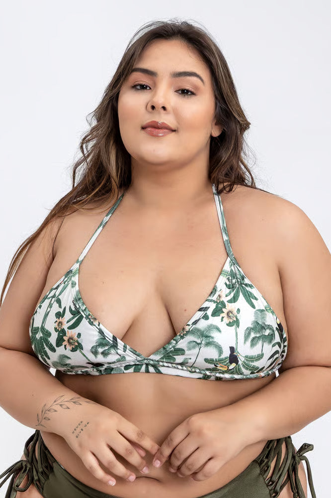 Top Biquíni Plus Size Trancinha Savan